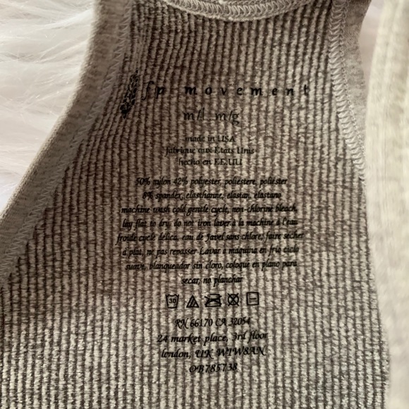 NEW Free People leggings and happiness crop set - Picture 3 of 7